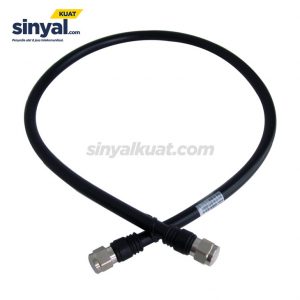 1-2” Super Flexible RF Jumper Cable N-Male to N-Male 1meter - sinyalkuatcom