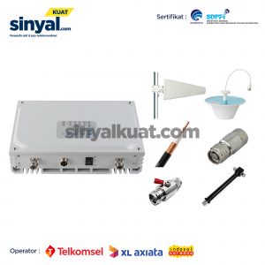 Penguat Sinyal HP 2G 4G Telkomsel 50mWatt